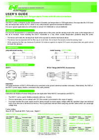 Thumbnail of document Manual - EE071 Humidity/Temperature Probe